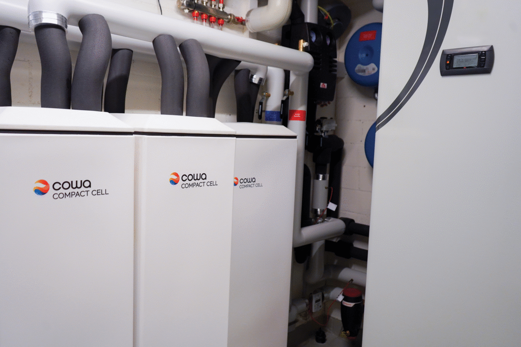 Wärmespeicher puffert Solarstrom über Wochen